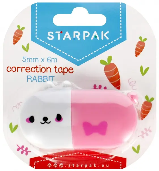 Bandă corectoare Starpak - Iepure, 5 mm x 6 m