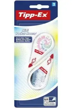 Banda corectoare Tipp-Ex Mini Pocket Mouse Decors, 2 bucati