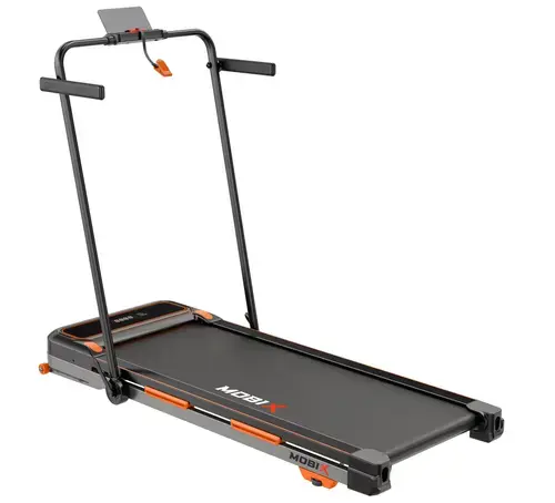 Banda de alergare electrica Mobix Running Pad cu inclinare automata, consola LED, telecomanda, aplicație mobila, motor 1.75 HP