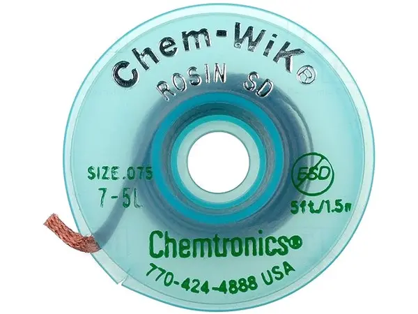 Bandă: de dezlipit cu colofoniu W:1,9mm L:1,5m HQ-WICK-S3