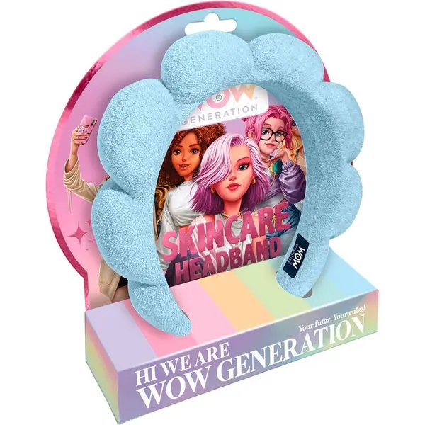 Bandă de păr WOW Generation - Albastru deschis