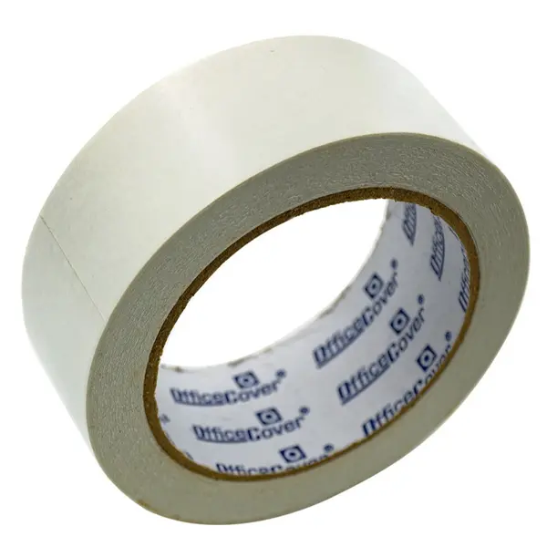 Banda dublu adeziva Office Cover, 38 mm x 25 m, transparenta, acrilica