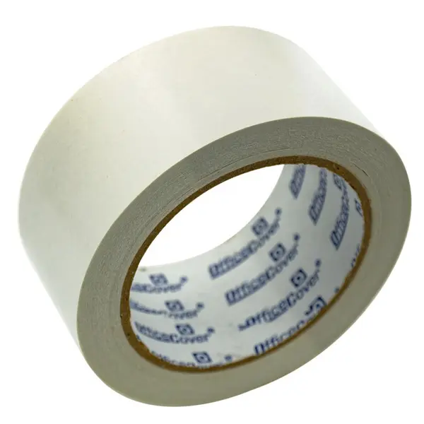 Banda dublu adeziva Office Cover, 48 mm x 25 m, transparenta, acrilica