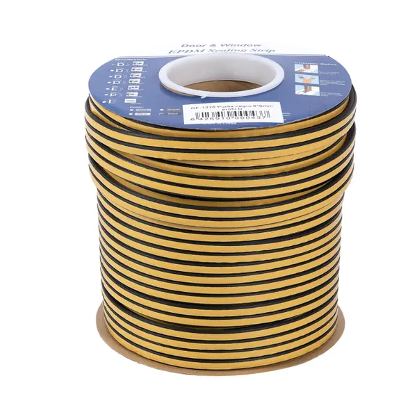 Banda Etansare Purfix 9 6MM profil D NEGRU