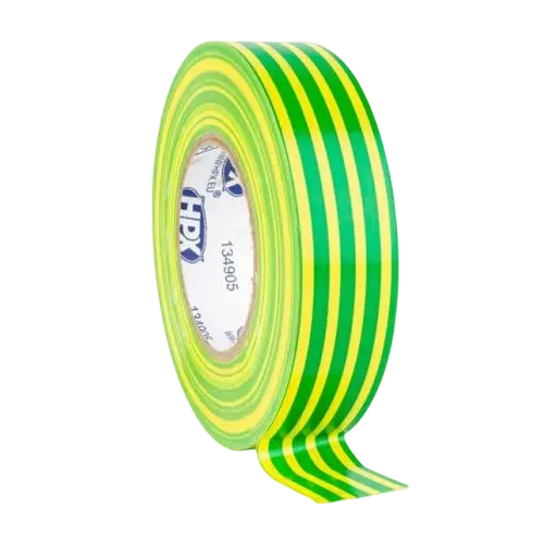 Banda izolatoare PVC, galben-verde, 19mm x 20m - WKK 7122122310