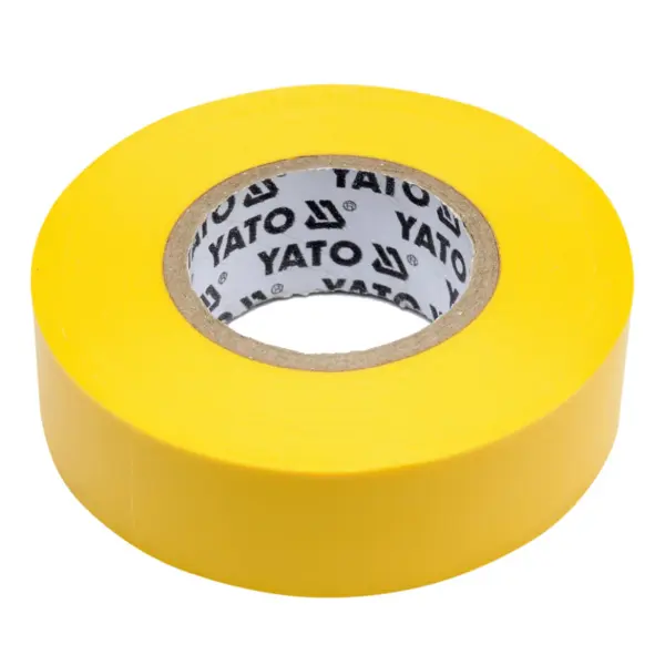 Banda izolatoare PVC galbena 19mmx20mx0,13mm - YATO YT-81654