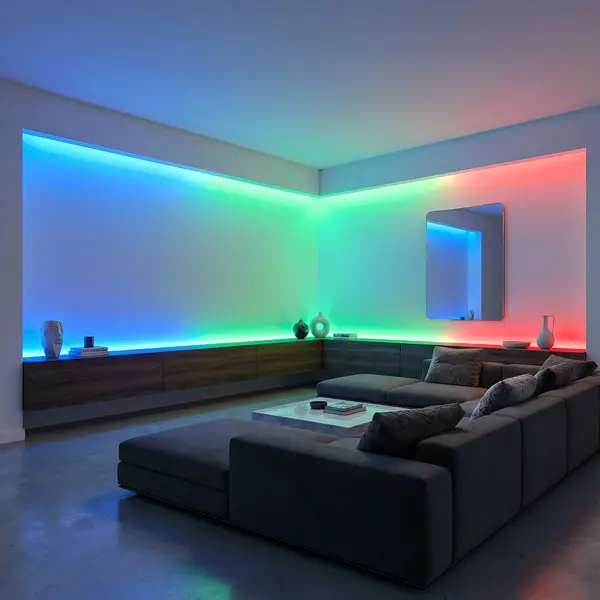 BANDA LED COB RGB 672 LED/m 21W/m 24V (5m/rola) - Default Title
