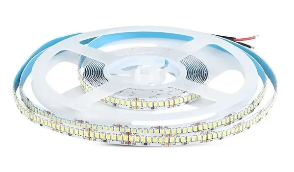 Banda LED SMD 2835 V-Tac SKU-212599, 3000K, 2430lm, 24V, 5m, IP20