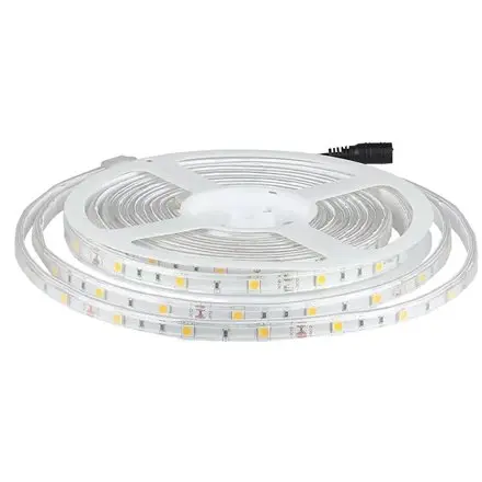 Banda LED SMD5050 30LED/M 3000K IP65 5M V-TAC SKU-2145