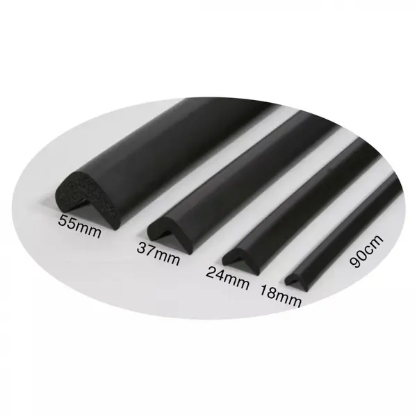 Banda protectie mobilier pentru copii Car Boy Safety Negru 90 cm din spuma 55x900x48x18 cm