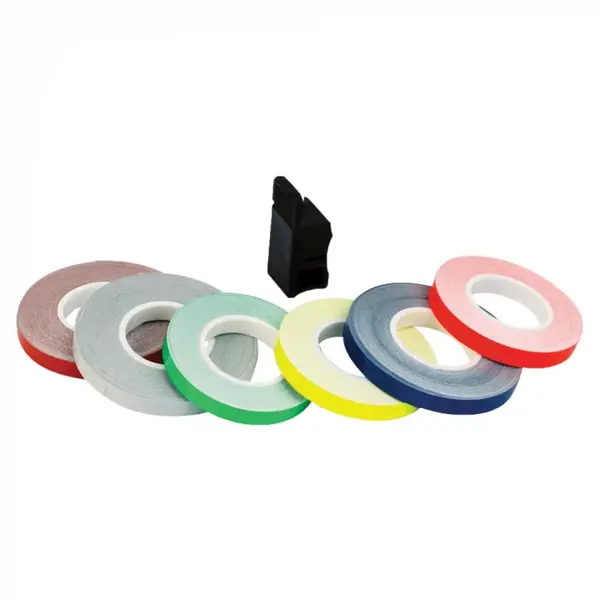 Banda roti jante, galben reflectorizant, cu aplicator (lungime 6m, latime 7mm)