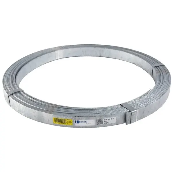 Banda zincata termic procedeu continuu 40x4, lungime aproximativ 38 ml, rola 50kg Betak BAZIT40x4