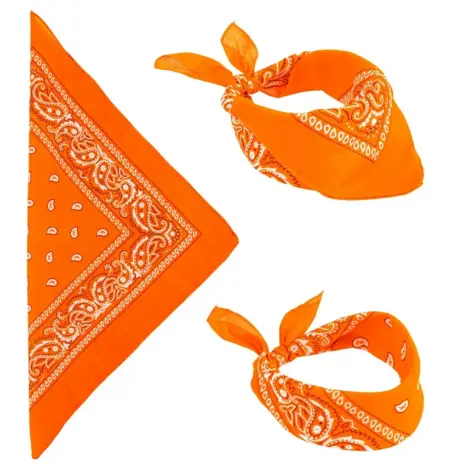 Bandana portocalie