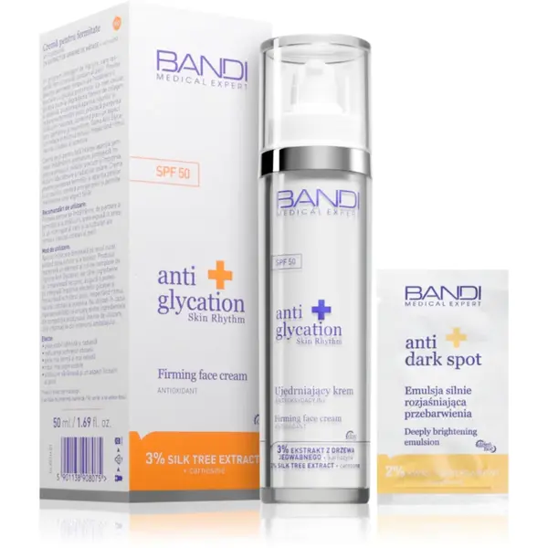 BANDI Anti Glycation lift crema de fata pentru fermitate SPF 50 50 ml