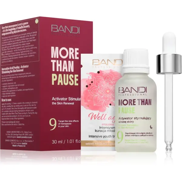 BANDI Cosmetics More Than Pause activator cu efect de exfoliere 30 ml