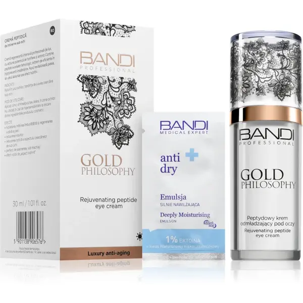 BANDI Gold Philosophy crema de ochi cu peptide 30 ml