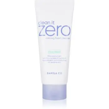 Banila Co. clean it zero calming spuma demachianta cu o textura cremoasa pentru a calma si intari pielea sensibila