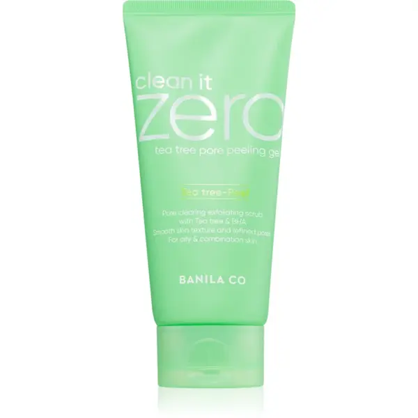 Banila Co. clean it zero Tea Tree Pore Peeling Gel gel calmant si exfoliant pentru pori dilatati 120 ml
