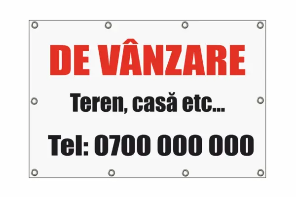Banner Blockout 300x105 cm, Blockout