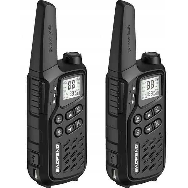 BAOFENG Statie walkie-talkie Baofeng BF-T25E, Negru