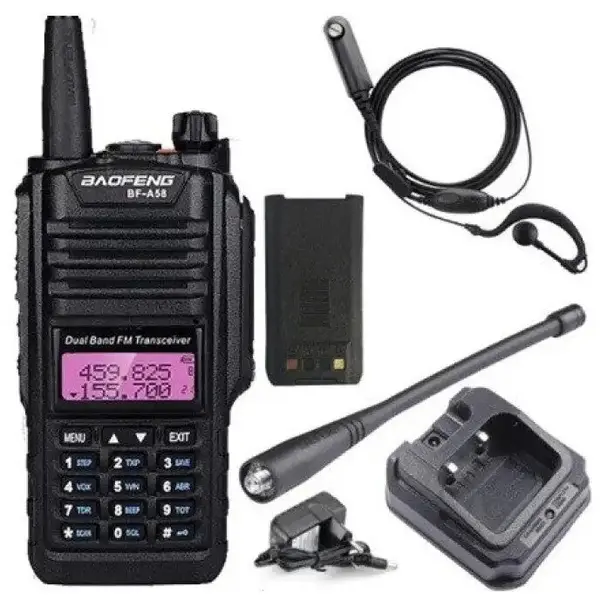 BAOFENG Statie Walkie Talkie si accesorii, Baofeng, BF-A58, Negru