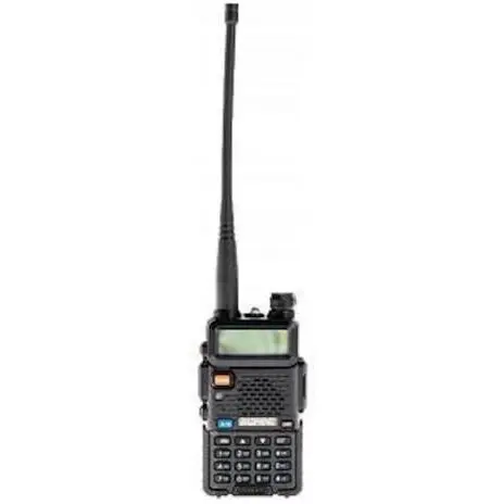 BAOFENG Walkie-Talkie Baofeng UV-5R HTQ USB-C, cu functie VOX si lanterna, 5W, Negru