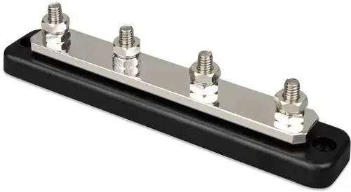 Bara de conexiune Victron Energy Busbar, 250A, 4P (Negru)