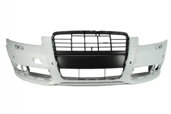 Bara Fata, cu gauri pentru spalator de faruri, cu gauri pentru senzorii de parcare, grund potrivit AUDI A6 C6 10.08-03.11