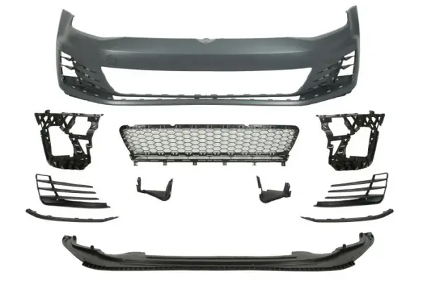 Bara (Fata, GTI, cu grilaje; cu paranteze de montaj; cu valabilitate, grunduit) potrivit VW GOLF ALLTRACK VII, GOLF SPORTSVAN VII, GOLF VII Hatchback 08.12-03.17