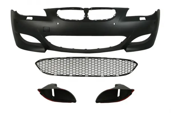 Bara (Fata, M-PAKIET, cu gauri pentru spalator de faruri, cu gauri pentru senzorii de parcare, grunduit) potrivit BMW 5 (E60), 5 (E61) 02.07-12.10