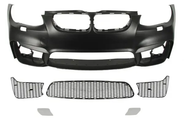Bara (fata, M-PAKIET, cu orificii pentru spalarea farurilor, grunduit) potrivit BMW 3 E92, E93 03.10-12.13