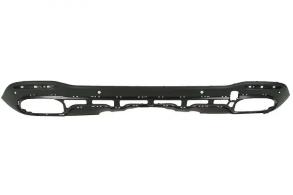 Bara (inferior spate, cu orificiu pentru bara de remorcare, AMG STYLING, numar orificii senzor parcare: 2, negru) potrivit MERCEDES GLE W167 01.20-