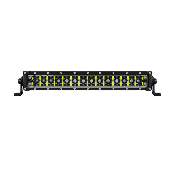 Bară LED Slim 6D-20 inch 144W – Lentile Duble, Profil Subțire