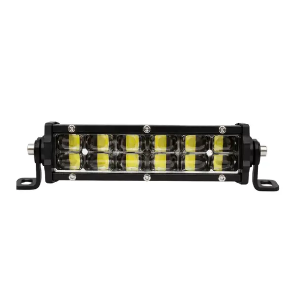 Bară LED Slim 6D-5.5″ 36W – Lentile Duble, Profil Subțire