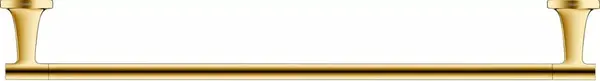 Bara prosop Duravit Starck T 0099423400, montare pe perete, 600 mm, metal, Auriu lucios