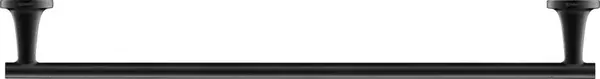Bara prosop Duravit Starck T 0099424600, montare pe perete, 600 mm, metal, Negru mat