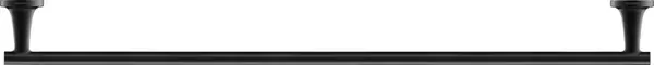 Bara prosop Duravit Starck T 0099434600, montare pe perete, 800 mm, metal, Negru mat