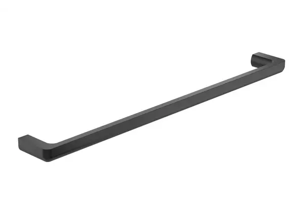 Bara prosop Roca Tempo A817030NM0, montare pe perete, 600 mm, metal, Negru titan mat