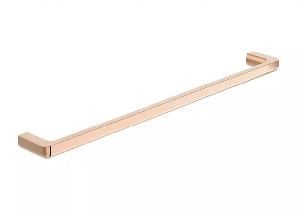 Bara prosop Roca Tempo A817030RG0, montare pe perete, 600 mm, metal, Rose gold lucios