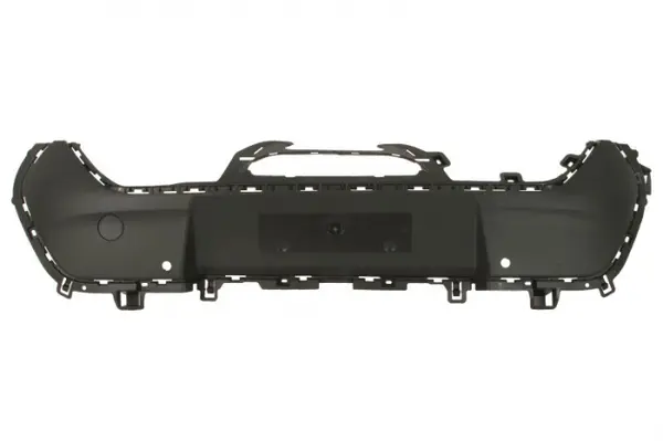 Bara protectie (inferior spate, numar orificii senzori parcare: 2, negru, certificat CZ) potrivit PEUGEOT 208 01.19-