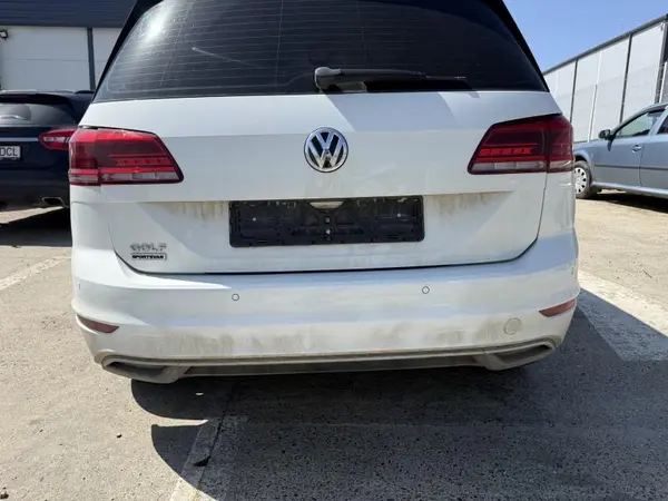 Bara spate completa cu senzori de parcare sportsvan culoare alb - lc9a Volkswagen Golf 7 facelift (2017-2020)