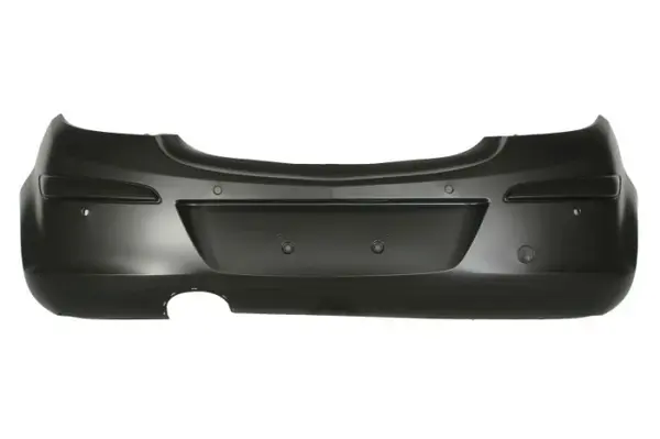 Bara spate cu capac carlig remorcare grunduita, SPORT, numar locas senzori parcare 4, grunduit, TUV OPEL CORSA D 5 usi intre 2006-2014