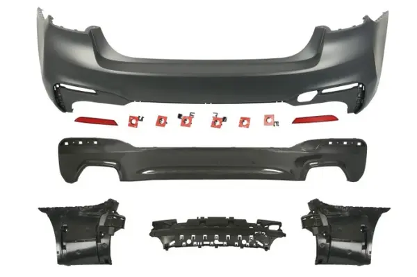 Bara Spate, cu indoiala, M-PAKIET, grund potrivit BMW 5 G30, F90, 5 G31 Sedan 02.17-