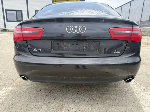 Bara spate cu senzori de parcare culoare gri metalizat - lx7u Audi A6 (2010-2018) [4G2, C7]