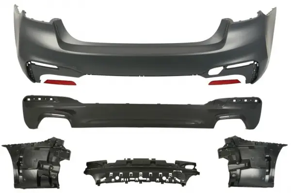 Bara (Spate, M-PACHET, numar orificii senzori parcare: 6, grunduit) potrivit BMW 5 (G30, F90), 5 (G31) Break 02.17-