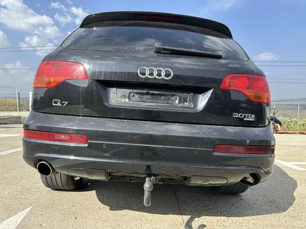 Bara spate sline culoare negru - lz9y Audi Q7 (2006-2010) [4L]