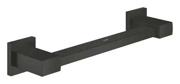 Bara sustinere Grohe Start Cube, 354mm, montare pe perete, fixare ascunsa, negru