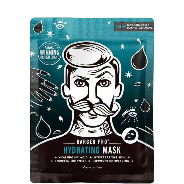 Barber Pro Hydrating Face Sheet Mask - 100% Biodegradable