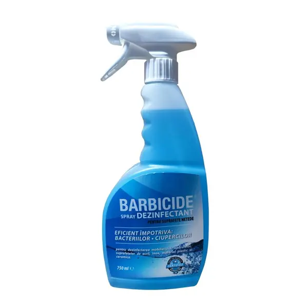 Barbicide Spray Dezinfectant 750 ml pentru suprafete netede - Everin