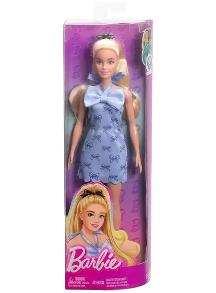 Barbie Fashionista Doll Blue Bows (hyt93)